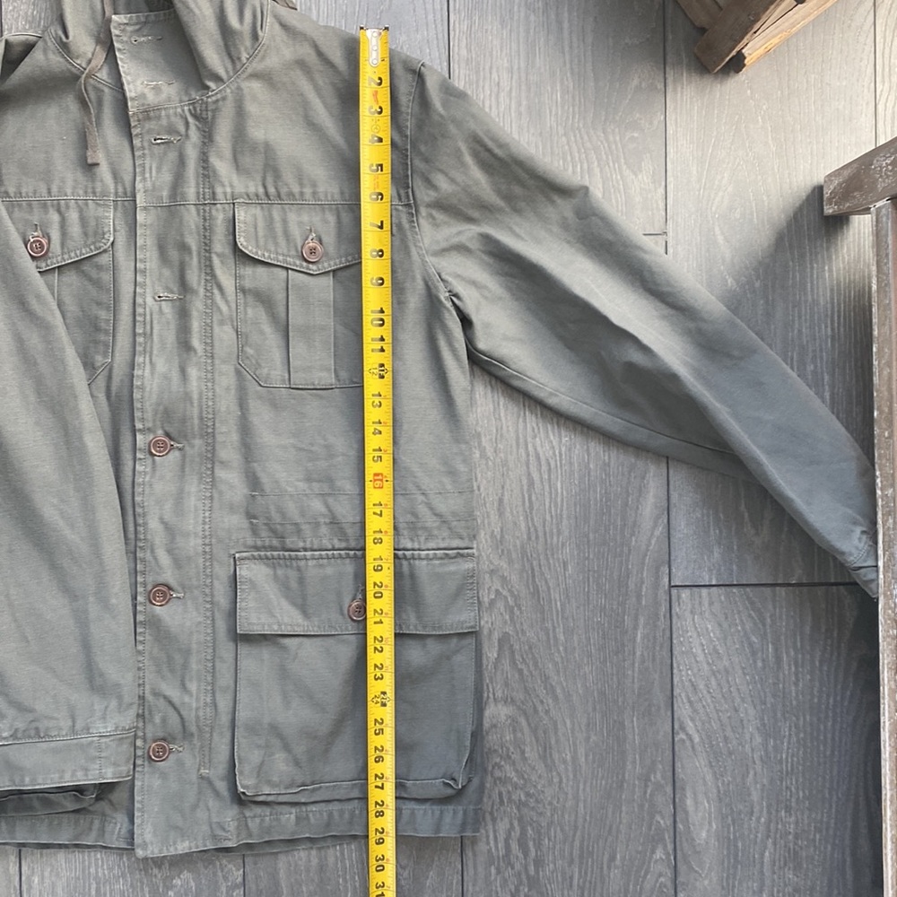 NWT H&M L.O.G.G. Army Green utility jacket - Picture 5 of 6